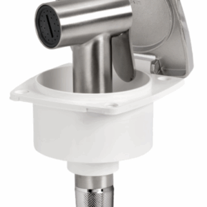 Boîtier de douche New Edge avec douchette Tiger + tuyau inox 4 m